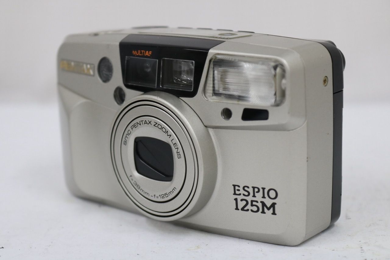ペンタックス　PENTAX ESPIO 125M シルバー　エスピオ125M 返品保証】 ペンタックス Pentax ESPIO 125M 38-125mm コンパクト