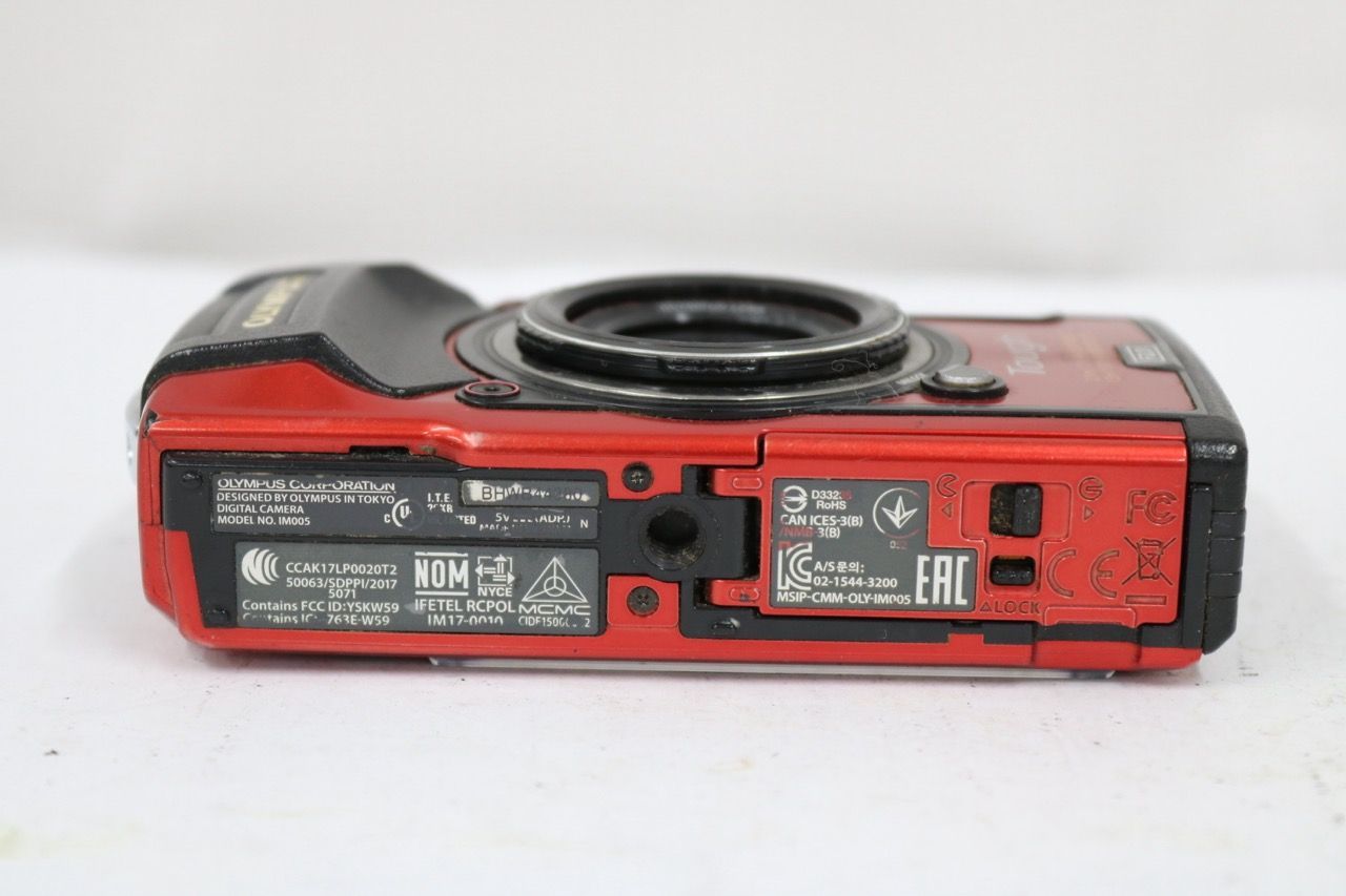 【返品保証】 オリンパス Olympus Tough IM005 4x レッド バッテリー付き コンパクトデジタルカメラ e11448 【返品保証】 オリンパス Olympus Tough IM005 4x レッド バッテリー付き コンパクトデジタルカメラ e11448