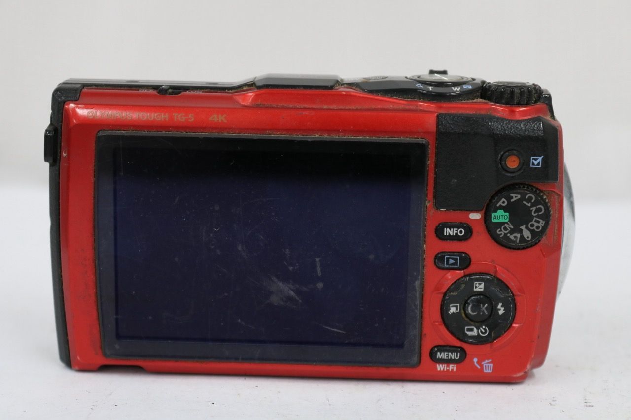 【返品保証】 オリンパス Olympus Tough IM005 4x レッド バッテリー付き コンパクトデジタルカメラ e11448 【返品保証】 オリンパス Olympus Tough IM005 4x レッド バッテリー付き コンパクトデジタルカメラ e11448
