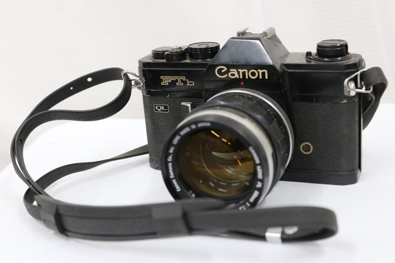 【返品保証】 キャノン Canon FTb QL ブラック FL 58mm F1.2 ボディレンズセット e11403