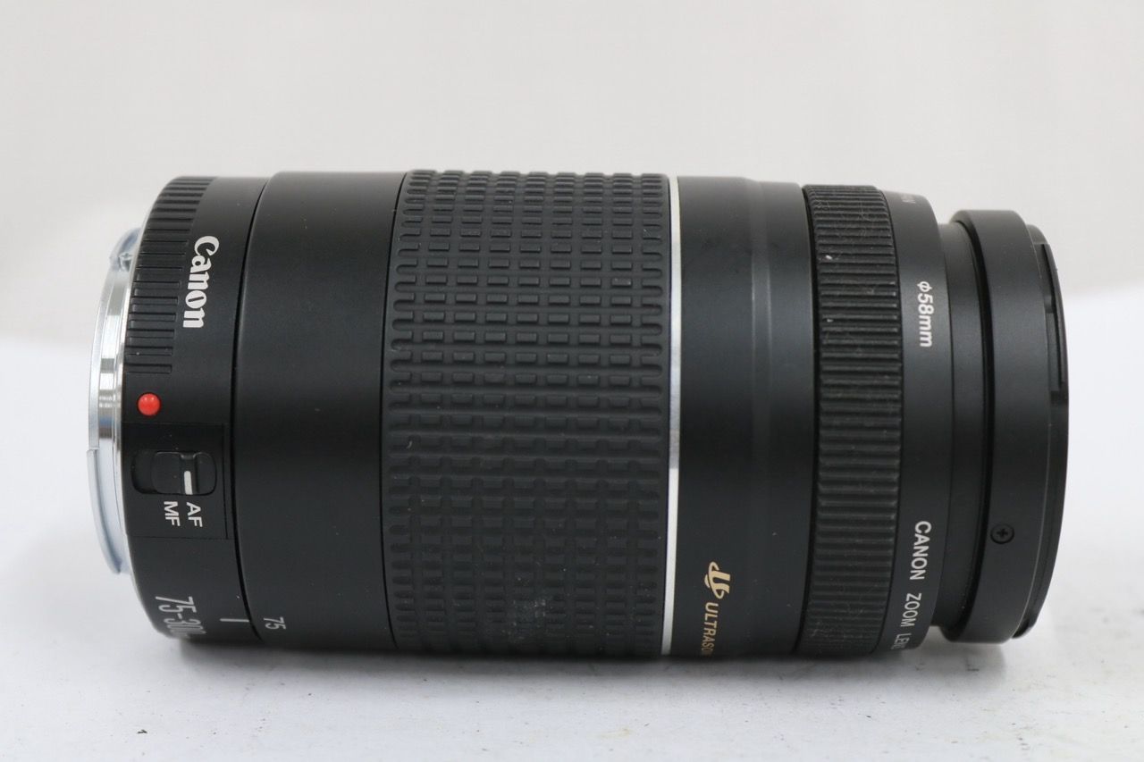 【返品保証】 キャノン Canon EF 75-300mm F4-5.6 III USM レンズ e11432