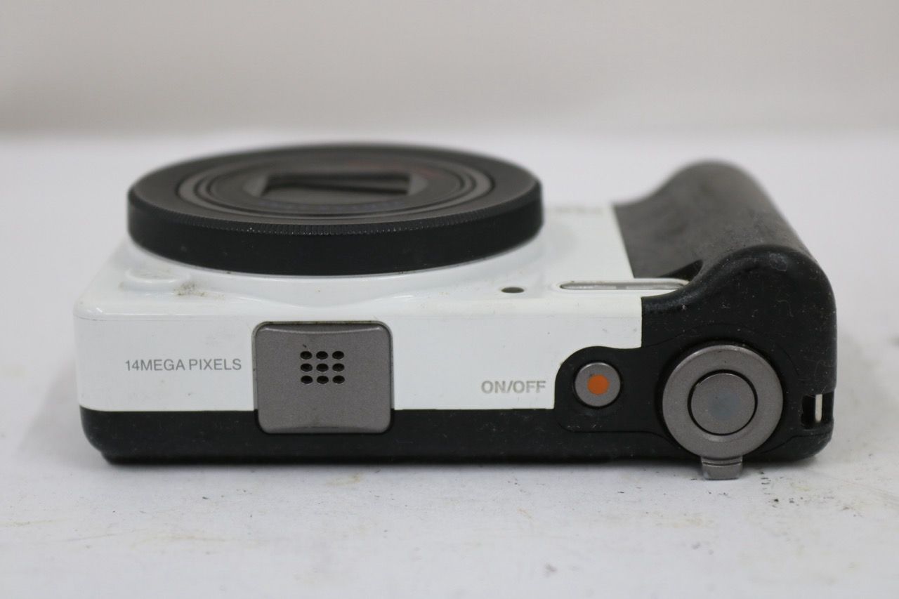 【返品保証】 ペンタックス Pentax Optio RZ10 ホワイト バッテリー付き コンパクトデジタルカメラ e11456