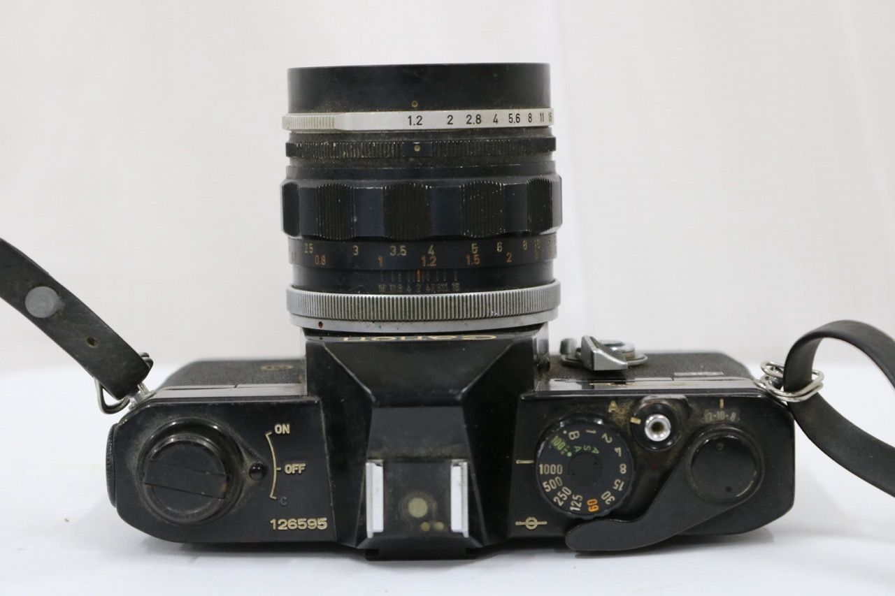 【返品保証】 キャノン Canon FTb QL ブラック FL 58mm F1.2 ボディレンズセット e11403 【返品保証】 キャノン Canon FTb QL ブラック FL 58mm F1.2 ボディレンズセット e11403