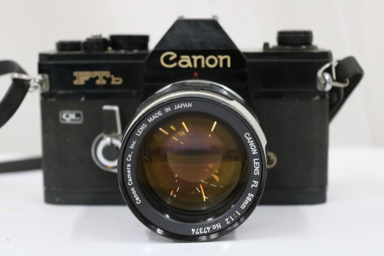 【返品保証】 キャノン Canon FTb QL ブラック FL 58mm F1.2 ボディレンズセット e11403 【返品保証】 キャノン Canon FTb QL ブラック FL 58mm F1.2 ボディレンズセット e11403