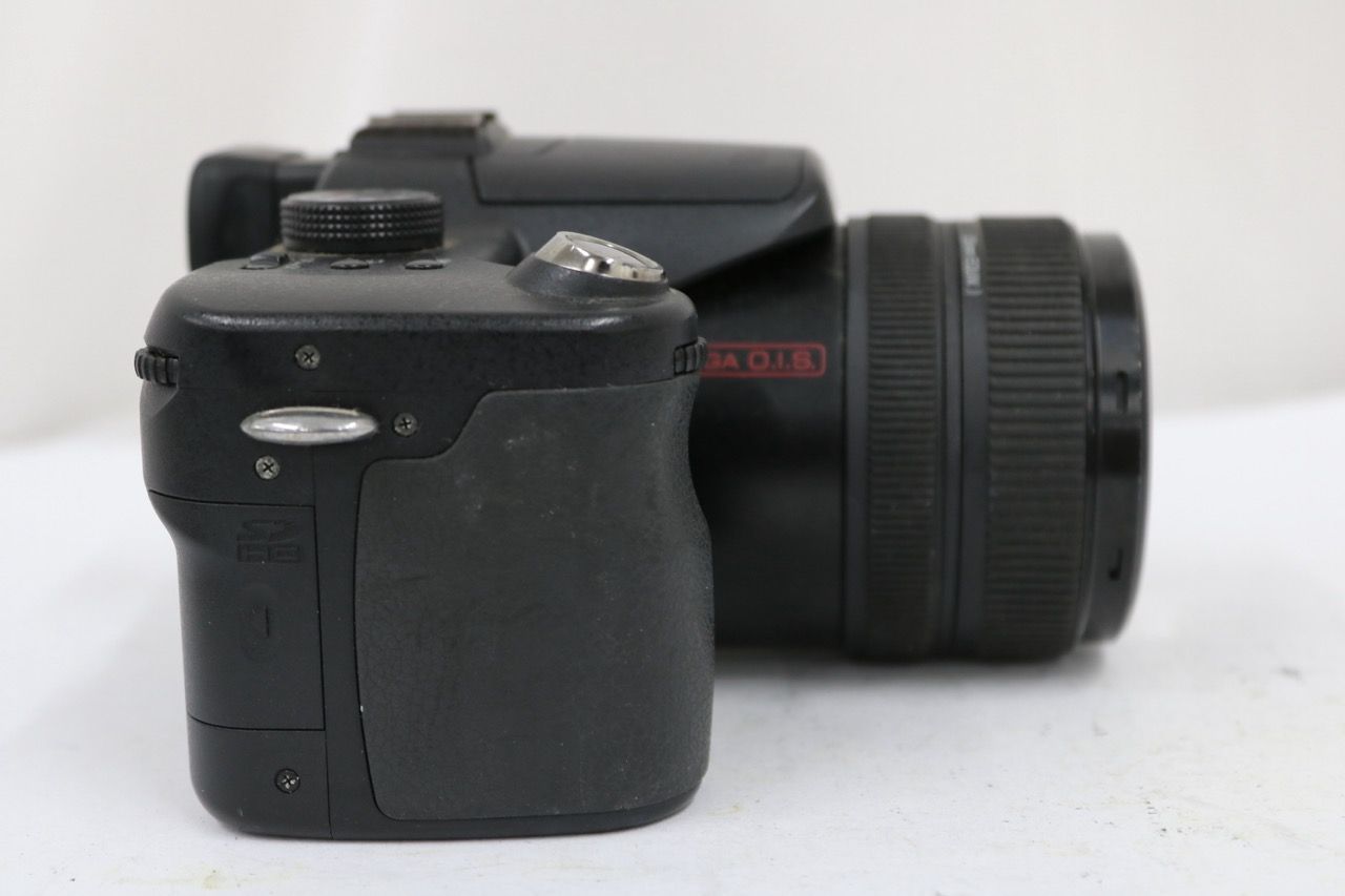【返品保証】 パナソニック Panasonic LUMIX DMC-FZ50 12x ブラック バッテリー付き e11452