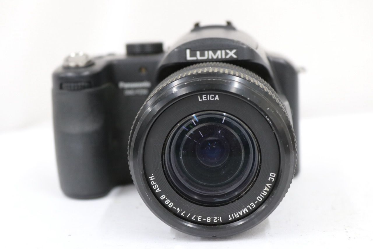 【返品保証】 パナソニック Panasonic LUMIX DMC-FZ50 12x ブラック バッテリー付き e11452