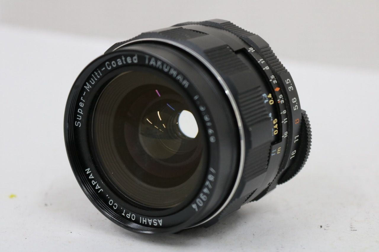 【返品保証】 ペンタックス Super-Multi-Coated TAKUMAR 28mm F3.5 M42マウント レンズ e11441