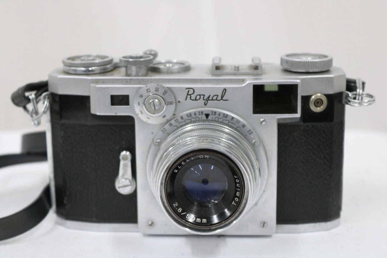 【訳あり品】 ローヤル Royal Tominor 50mm F2.8 カメラ e11408