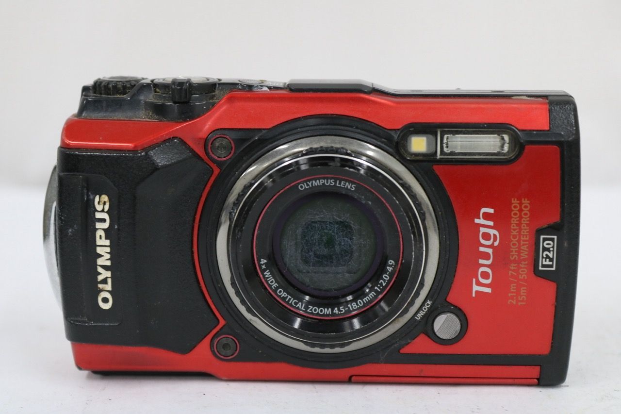 【返品保証】 オリンパス Olympus Tough IM005 4x レッド バッテリー付き コンパクトデジタルカメラ e11448 【返品保証】 オリンパス Olympus Tough IM005 4x レッド バッテリー付き コンパクトデジタルカメラ e11448