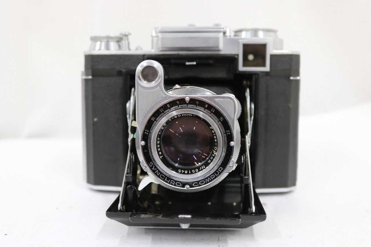 【返品保証】 ツァイスイコン Zeiss Ikon Super Ikonta 533/16 Zeiss-Opton Tessar 80mm F2.8 蛇腹カメラ e11410