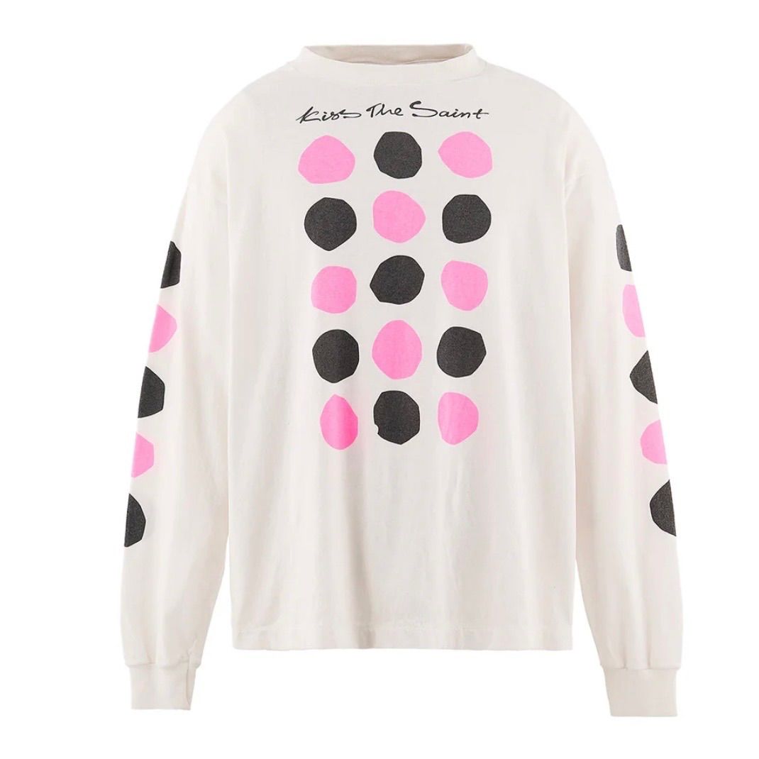 新品未使用　タグつき　SAINT MXXXXXX　LS T-SHIRT / DOT SM-MK8-0000-031　ロンT 長袖　セントマイケル