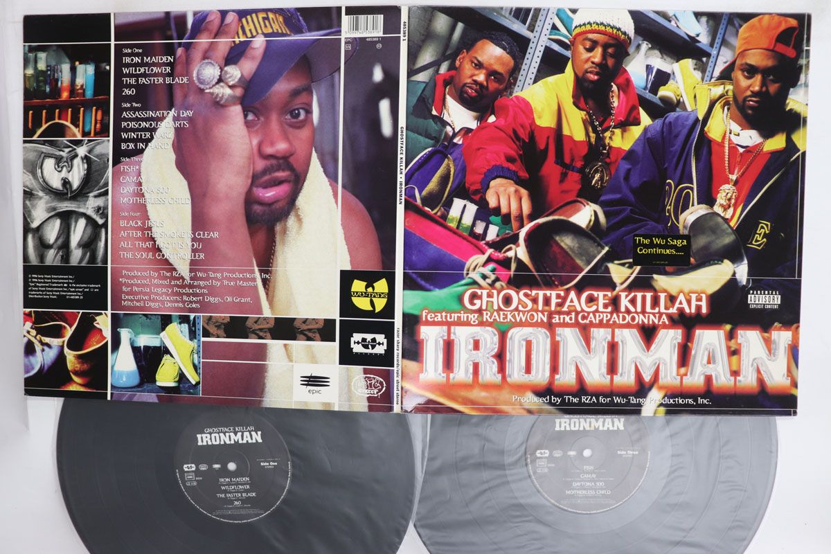 2discs LP Ghostface Killah Ironman 4853891 EPIC /00660