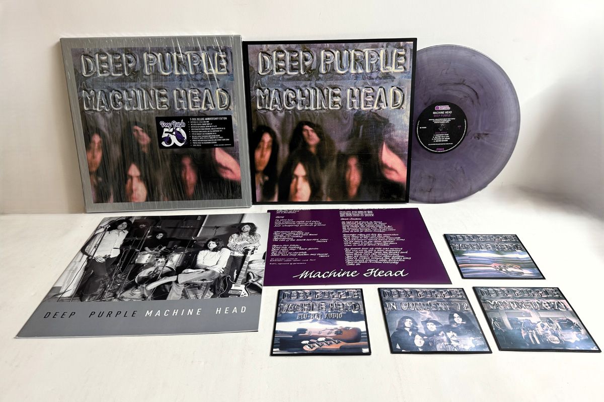 5discs LP Deep Purple Machine Head R2725876 WARNER /01000