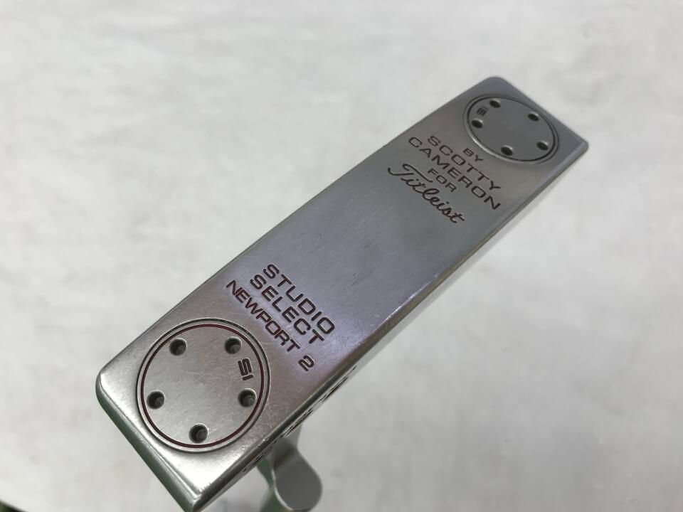 タイトリスト　SC ｽﾀｼﾞｵｾﾚｸﾄ ﾆｭｰﾎﾟｰﾄ 2　パター　中古　ゴルフドゥ！荒川沖店【最短即日発送】