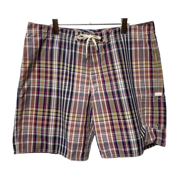 90’s 00's ポロラルフローレン チェック コットンナイロンショーツ (XL) ショートパンツ 90年代 旧タグ オールド アメリカ古着 USED ビンテージ ヴィンテージ