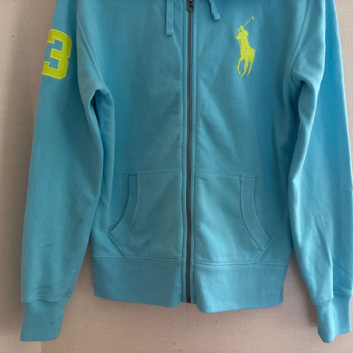 w^)b 【人気】Ralph Lauren ラルフローレン ビッグポニー ジップアップ 