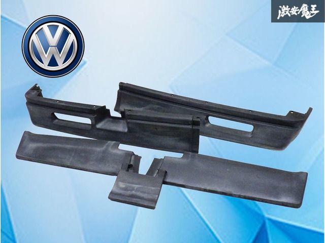 【希少！】 VW ワーゲン純正 T3 ヴァナゴン フロントスポイラー リップスポイラー ハーフスポイラー 分割式 素地 255805903A 外装 部品