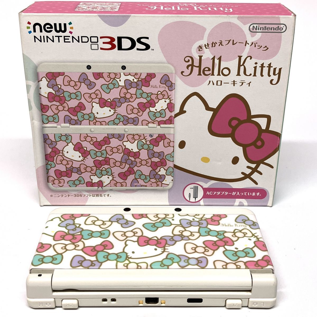 Newニンテンドー3DS きせかえプレートパック ハローキティ ※中古 【津山店】