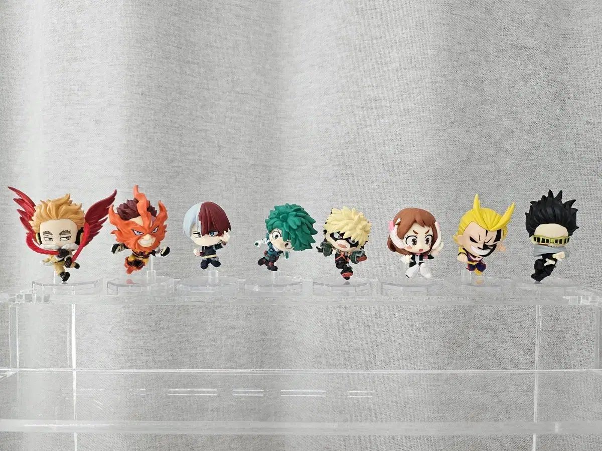 僕のヒーローアカデミア ガチャ フィギュア 8種 まとめ売り