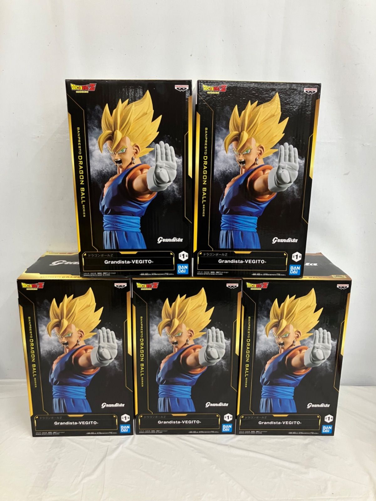 未開封 DRAGON BALL ドラゴンボール Grandista VEGITO フィギュア 5個 