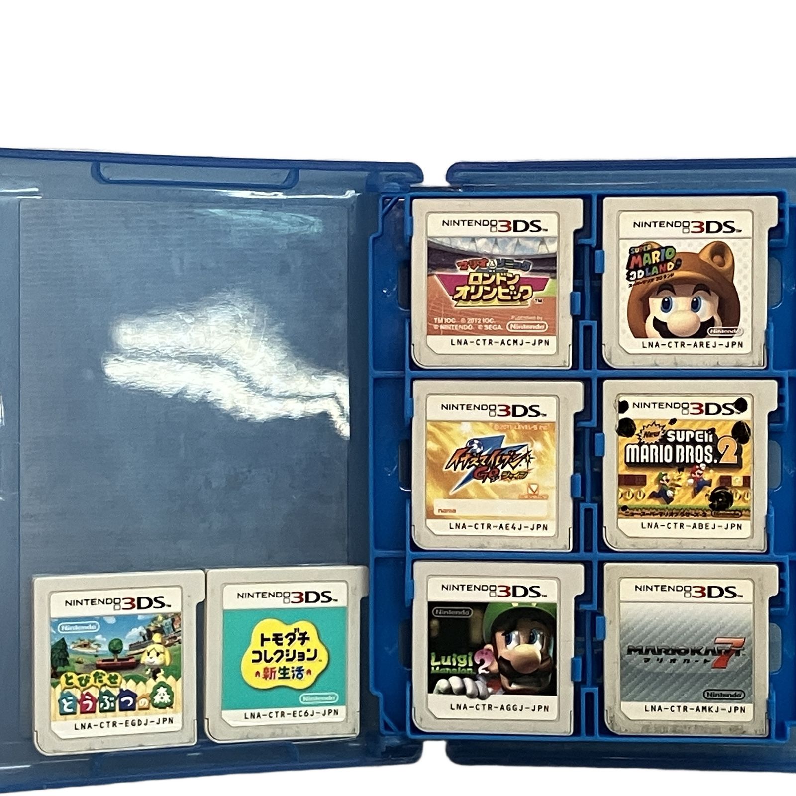 任天堂 Nintendo 3DS ゲームソフト マリオシリーズ等含む 8点セット 中古 C11201633