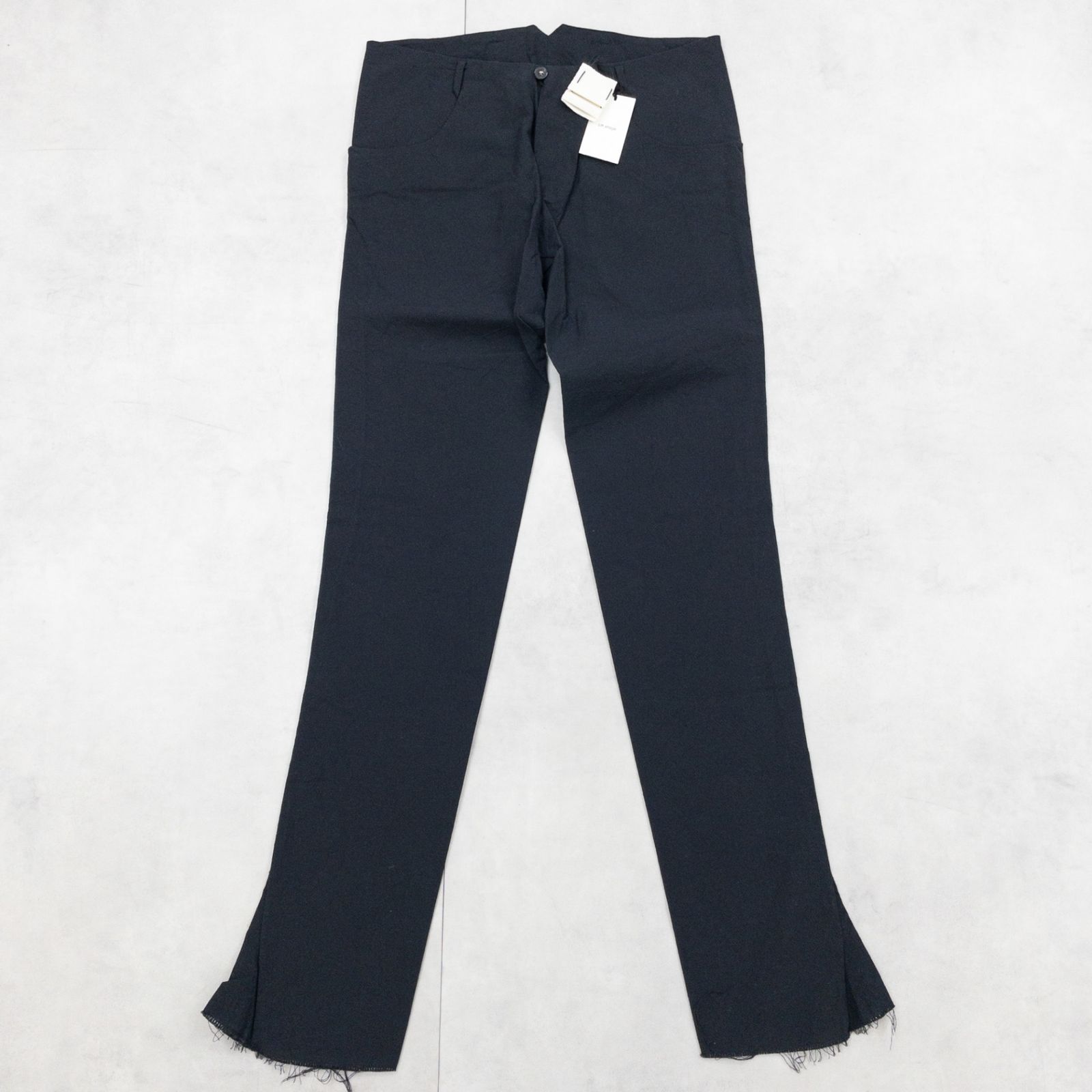 m.a+ エムエークロス パンツ カットオフ コットン ナイロン ブラック イタリア製 メンズ 46 b01284