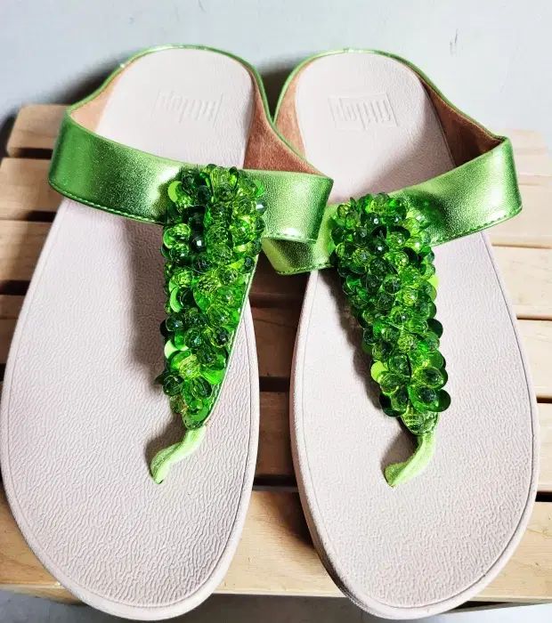 FITFLOP フィットフロップ キュービック装飾 サンダル 240 傷なし 極上品 s43