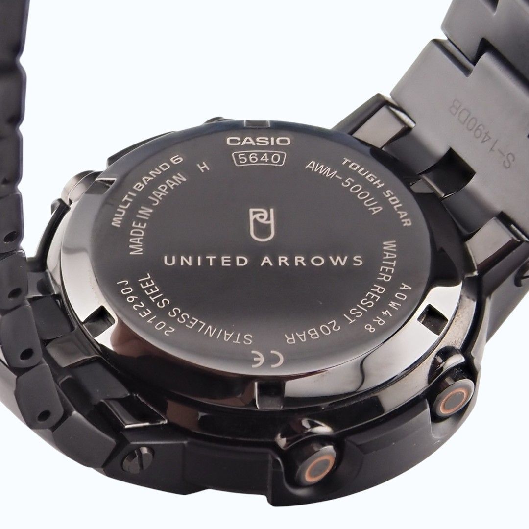 G-SHOCK AWM-500UA-1AJR UNITED ARROWS別注 フルメタル 電波ソーラー【新品同様】 G-SHOCK AWM-500UA-1AJR UNITED ARROWS別注 フルメタル 電波ソーラー【新品同様】