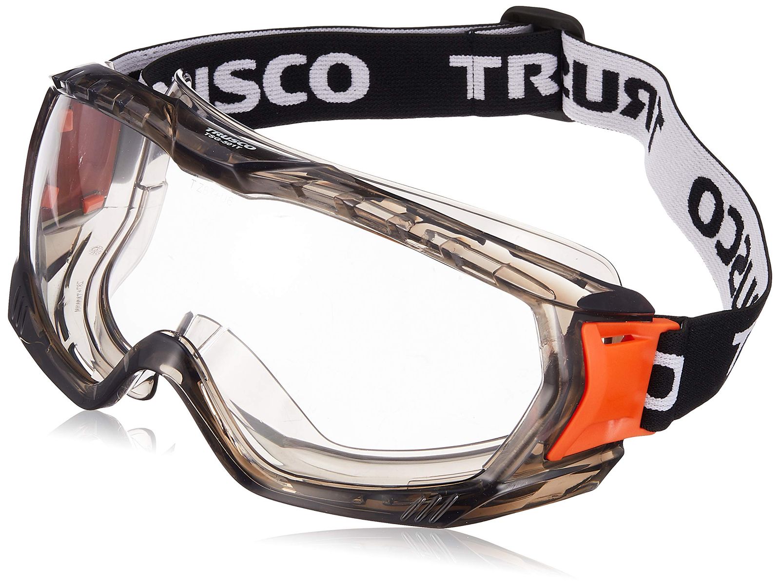 新品 Trusco(トラスコ) セーフティゴーグル(通気孔・ソフトフィットタイプ) TSG-501T × 10個 【ケース販売】 クリア Free Size