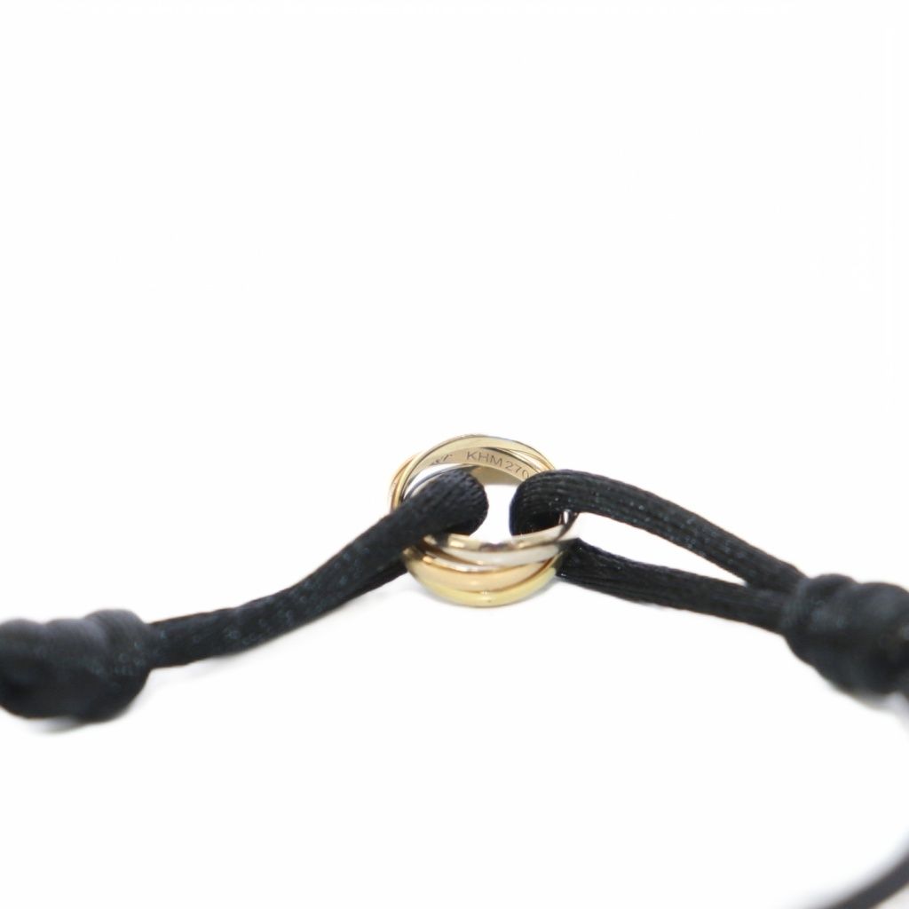 カルティエ　トリニティ ブレスレット Trinty bracelet, cord カルティエ Cartier Trinty bracelet cord トリニティブレスレット