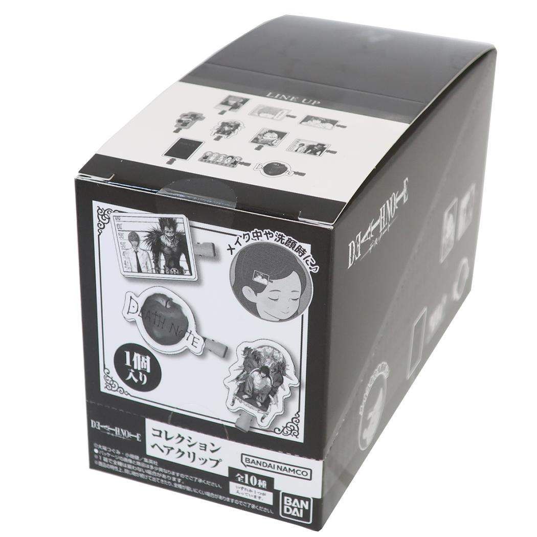DEATH NOTE ヘアアクセ コレクションヘアクリップ 全10種 10個入セット 少年ジャンプ バンダイ コレクション雑貨 まとめ買い キャラクター グッズ