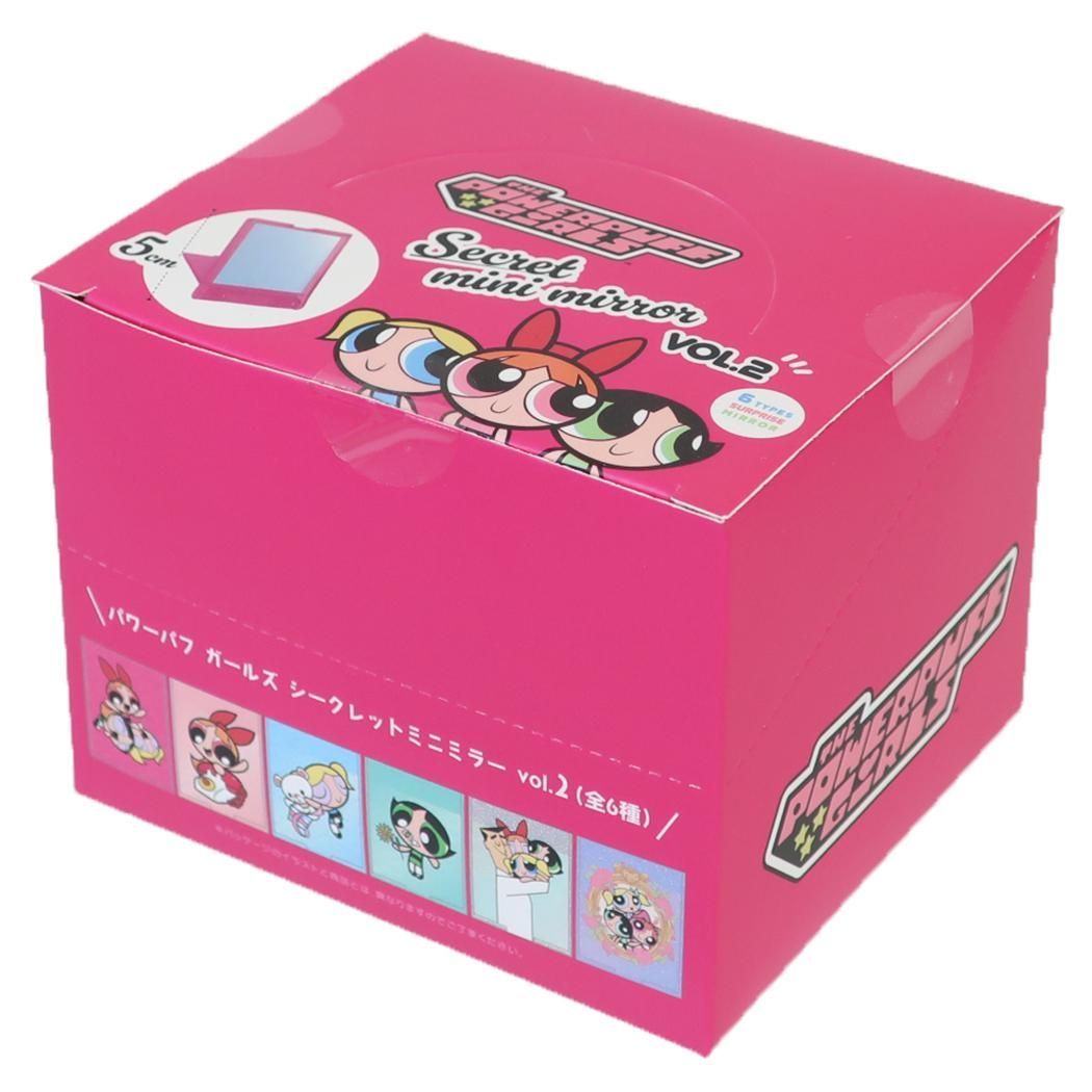 パワーパフガールズ 手鏡 シークレットミニミラー vol.2 全6種 12個入セット エスケイジャパン コレクション雑貨 まとめ買い キャラクター グッズ