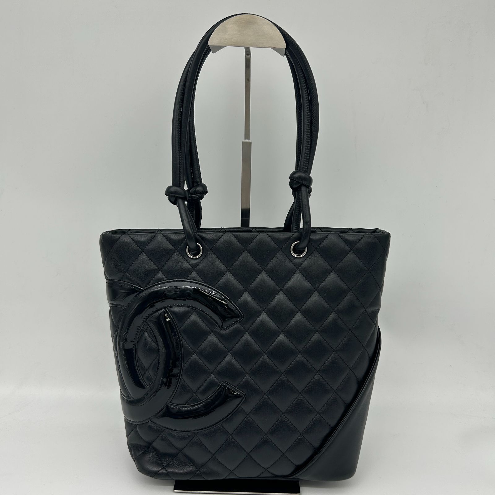 CHANEL（シャネル）カンボンライン ミディアム トートバッグ 13番【中古】