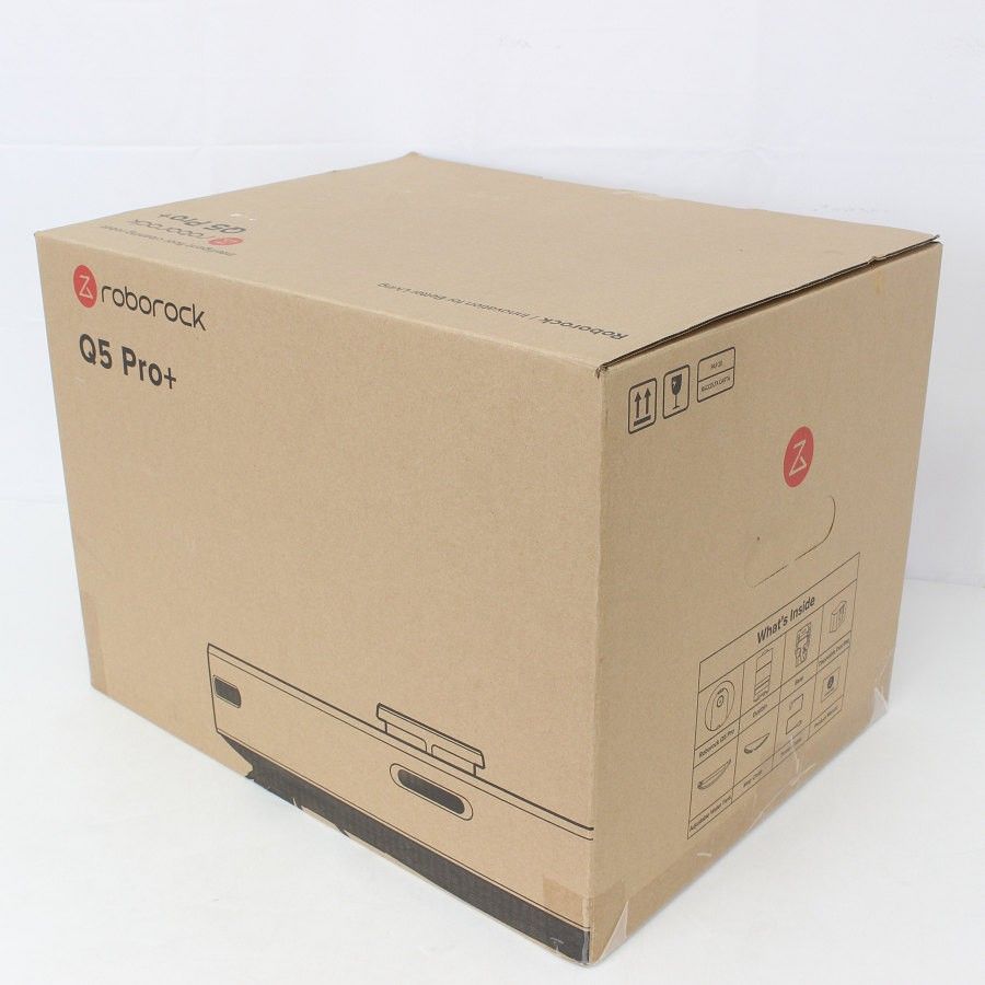 新品/訳あり】Roborock Q5 Pro+ Q5PRP52-04 ブラック ロボット掃除機