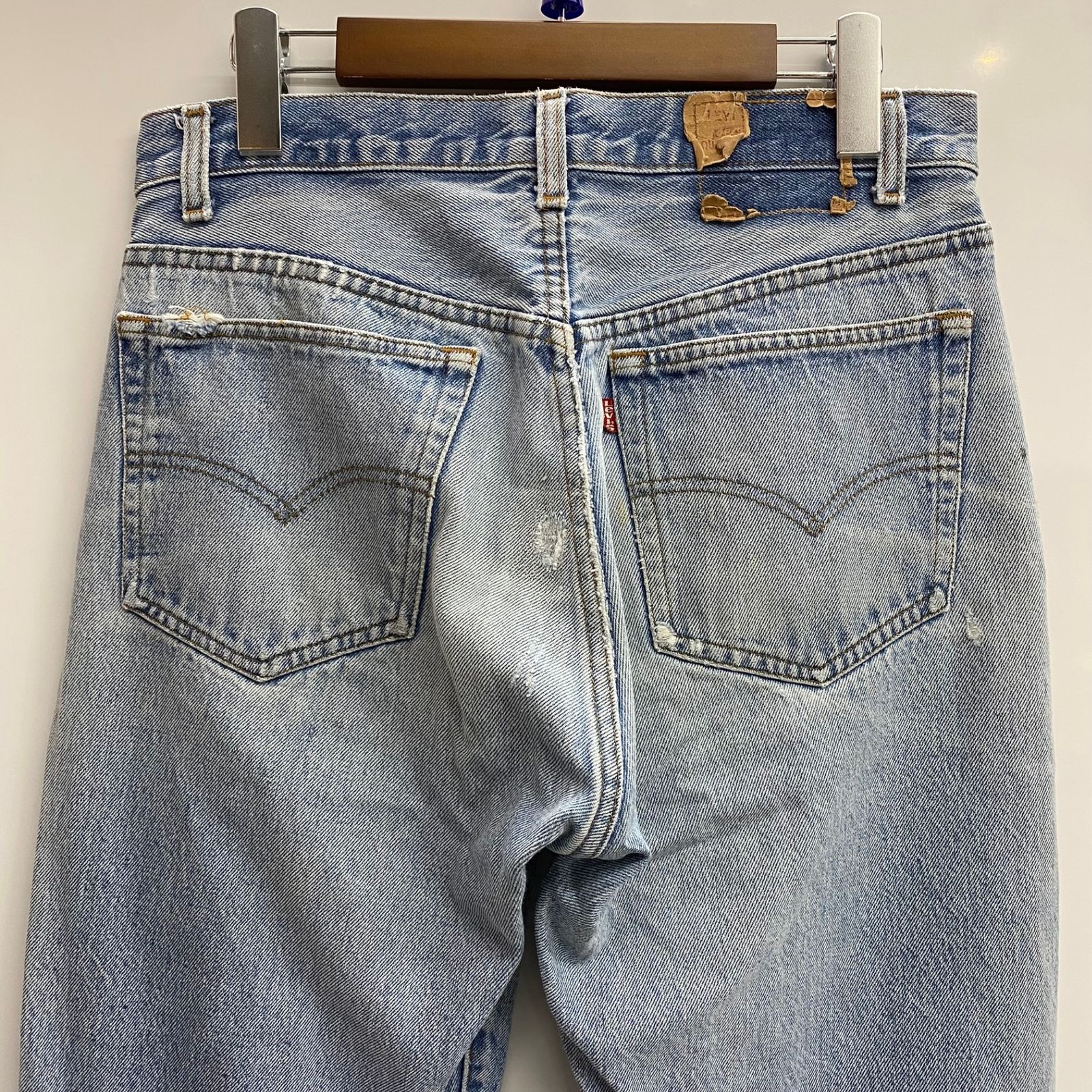 リーバイス Levi's 80's 501 USA製 555刻印 バレンシア製 デニム ブルー W32 L34サイズ 201MB-1439 VB リーバイス Levi's 80's 501 USA製 555刻印 バレンシア製 デニム ブルー W32 L34サイズ 201MB-1439 VB