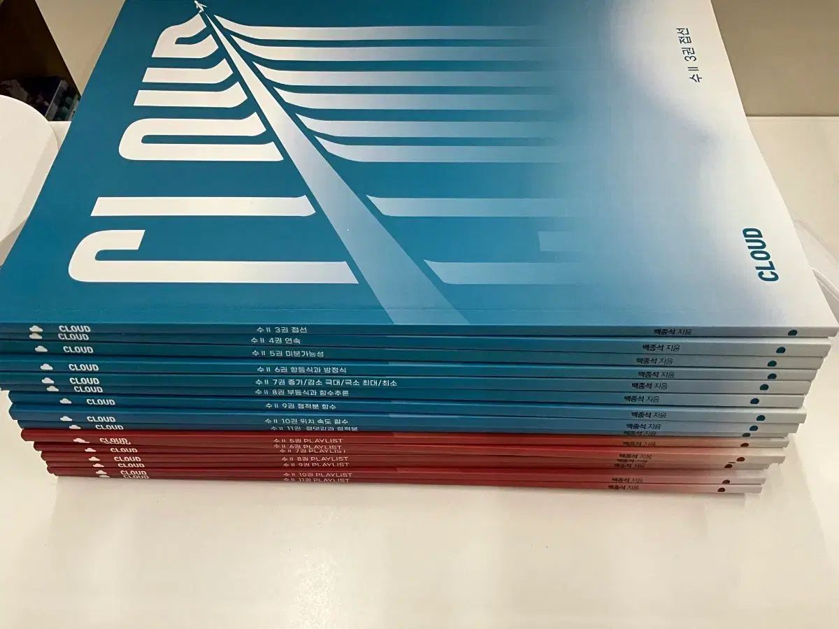 江南デソン塾 백종석 CLOUD 数学II教材 週刊誌