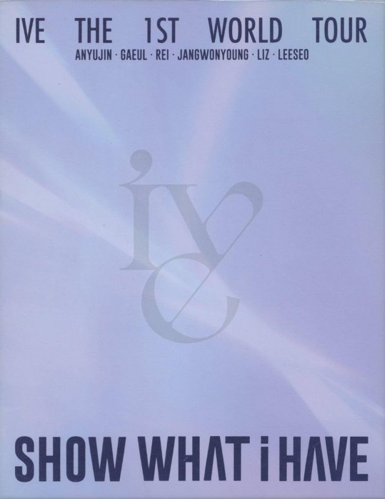 【DVD】IVE DVD THE 1ST WORLD TOUR 「SHOW WHAT i HAVE」輸入盤