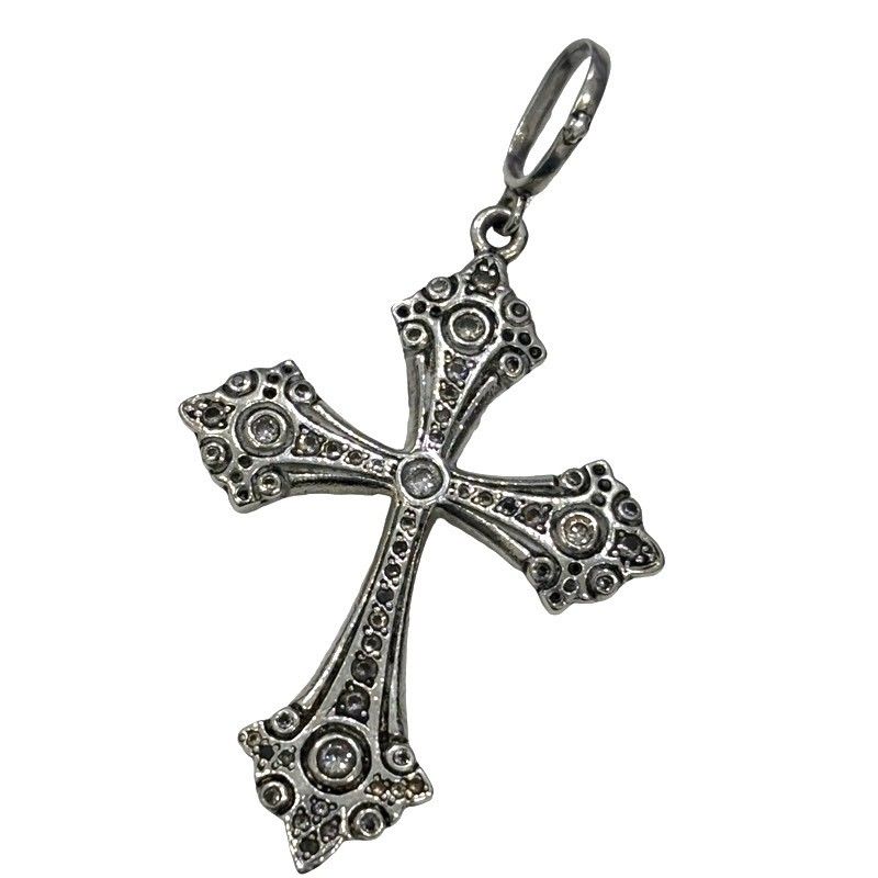 Loree Rodkin ローリーロドキン ファンシー ゴシック クロス ペンダント アクセサリー 【中古】 52604K183