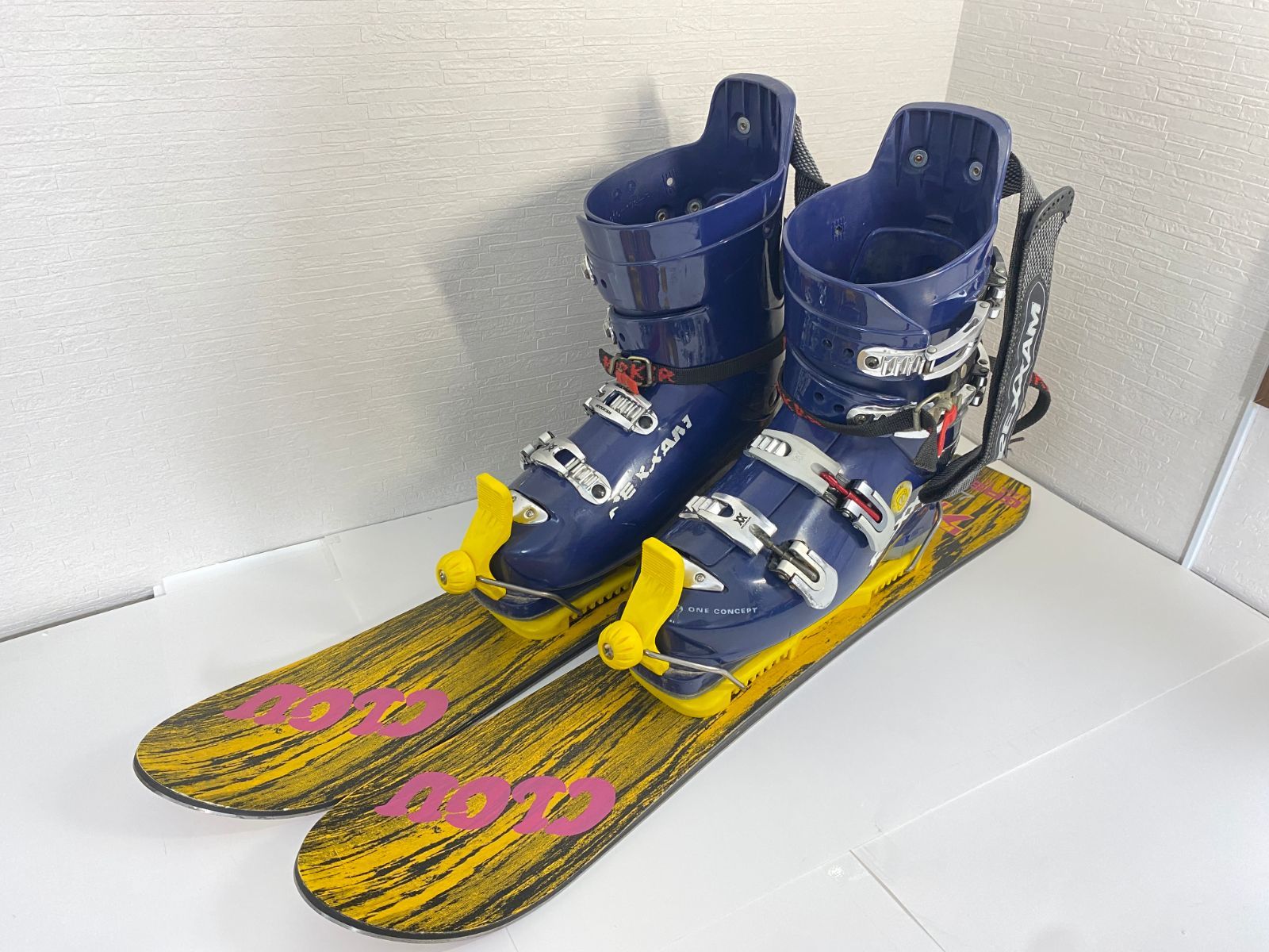 REXXAM レクザム DATE100 スキーブーツ ブルー 内側約30cm GASPO CLOU スキーボード セット H A032202 M