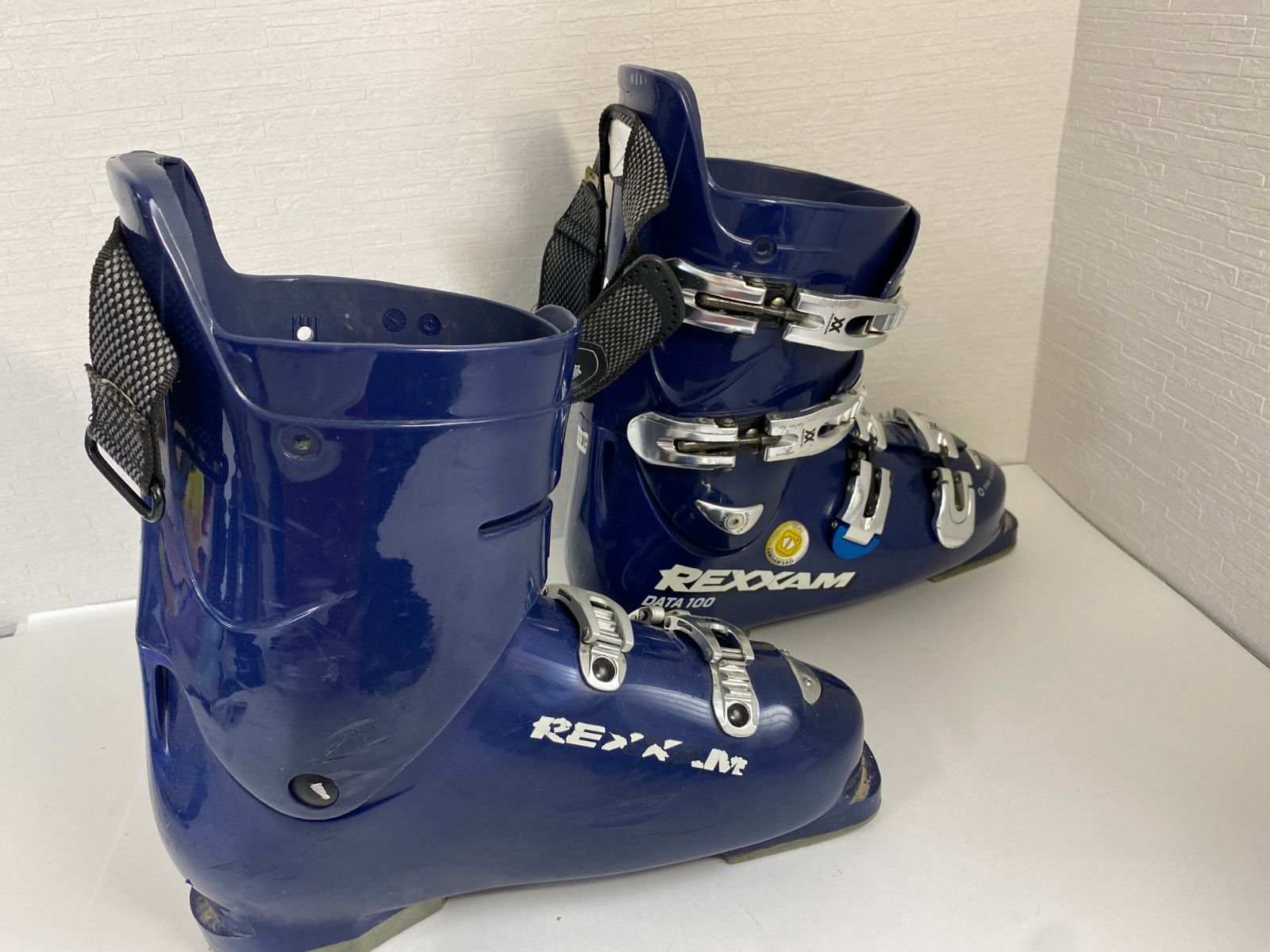 REXXAM レクザム DATE100 スキーブーツ ブルー 内側約30cm GASPO CLOU 