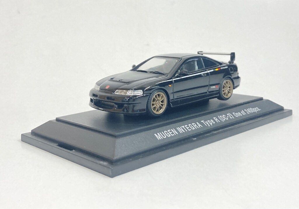 エムエムピー 1/43 EBBRO HOT! MUGEN HONDA INTEGRA TYPE-R/BLACK 310