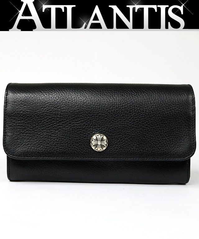 CHROME HEARTS 銀座店 クロムハーツ 新品 JUDY ジュディ ウォレット 長財布 メンズ レザー SV925 黒 103215