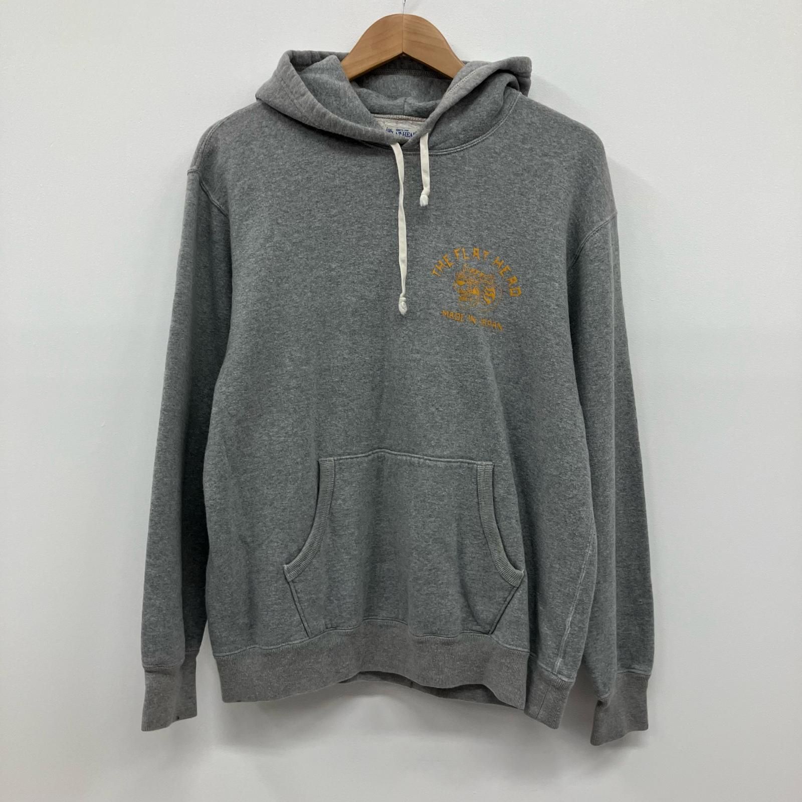 【イオン広店】 中古 THE FLAT HEAD | ザフラットヘッド パーカー SPECIALCUSTOMDENIMWESTERN L/S グレー サイズ：42 【101】