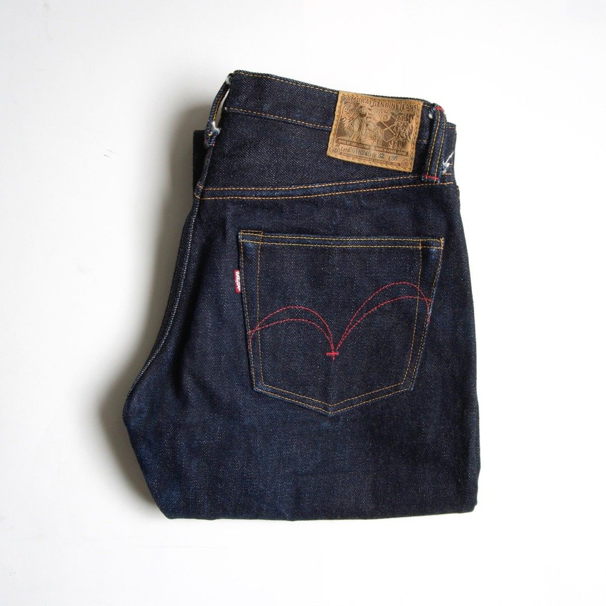 【美品/20周年記念】 SAMURAI JEANS【S5000XX 25oz 風林火山 セルビッチ デニムパンツ】32 サムライジーンズ 26050014