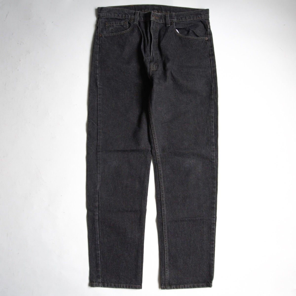 【先染め/状態良好】 LEVI'S 【80s/505 ブラックデニム デニムパンツ】38×32 リーバイス アメリカ製 80年代 wxl 26050042