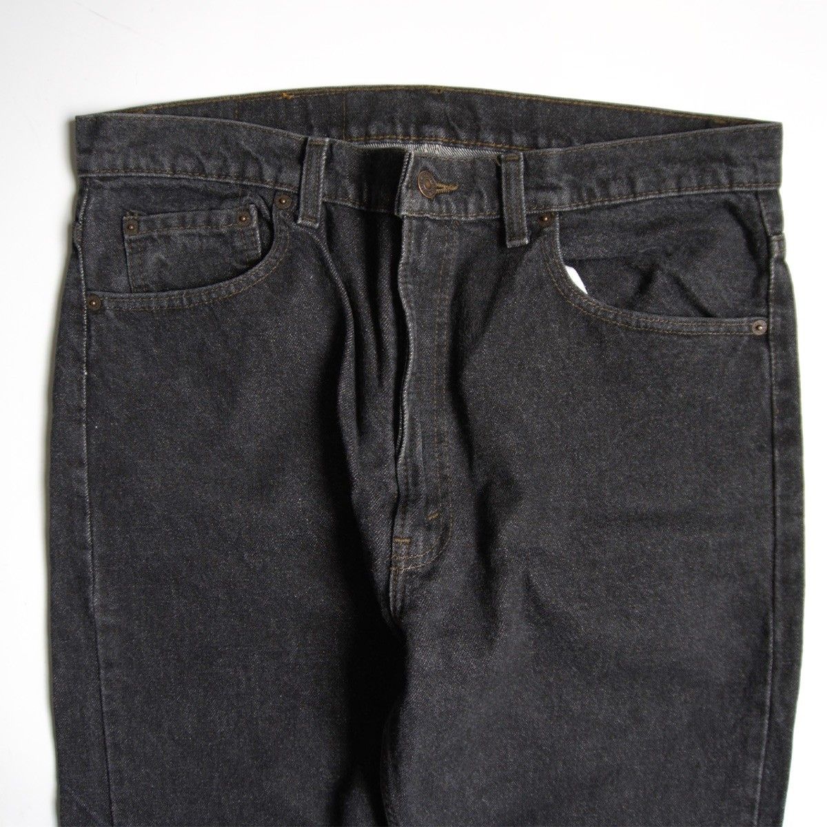 【先染め/状態良好】 LEVI'S 【80s/505 ブラックデニム デニムパンツ】38×32 リーバイス アメリカ製 80年代 wxl 26050042