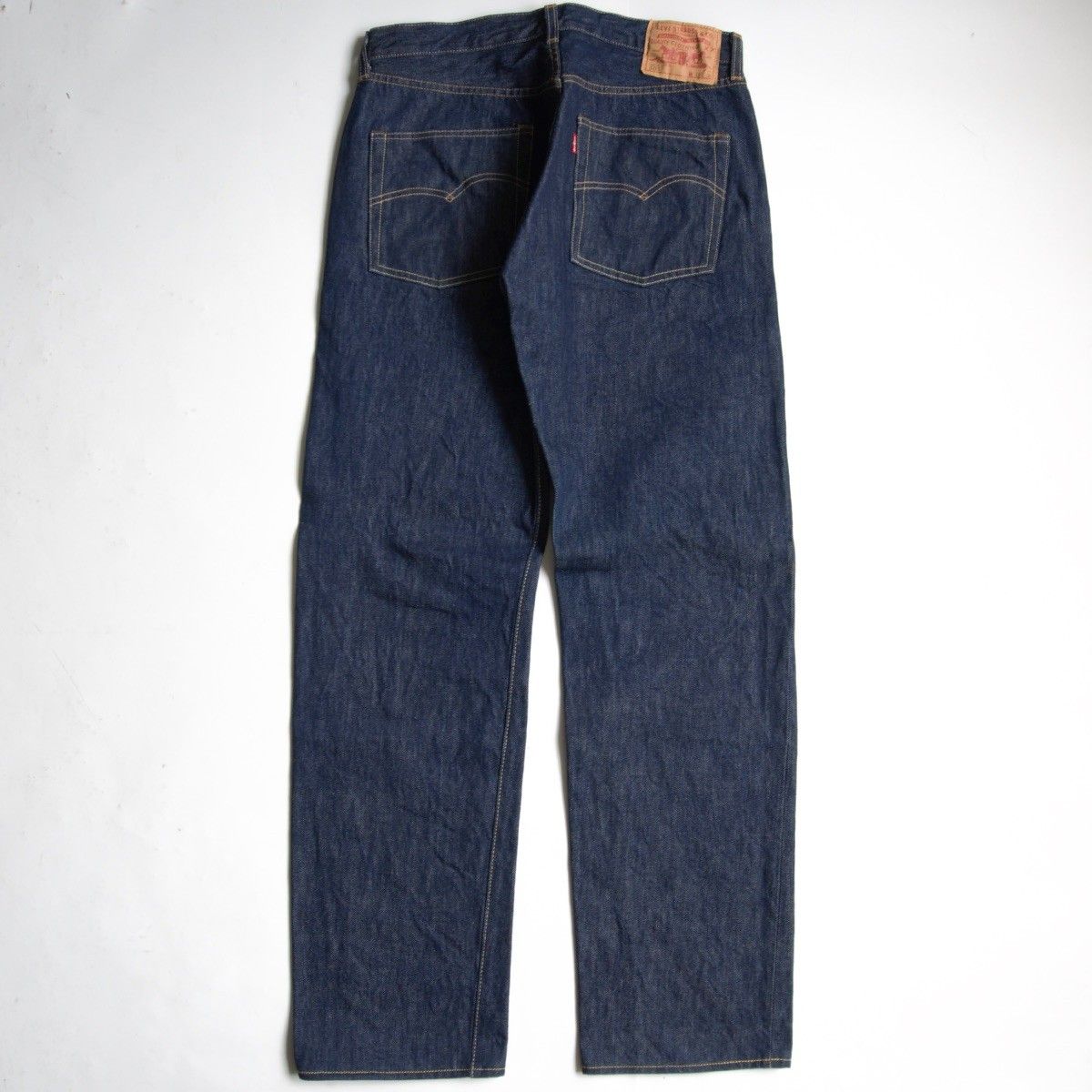 【美品濃紺/アメリカ製】 LEVI'S VINTAGE CLOTHING【 66501 / 501XX ビッグE デニムパンツ 】33×36 リーバイス wl 26050039