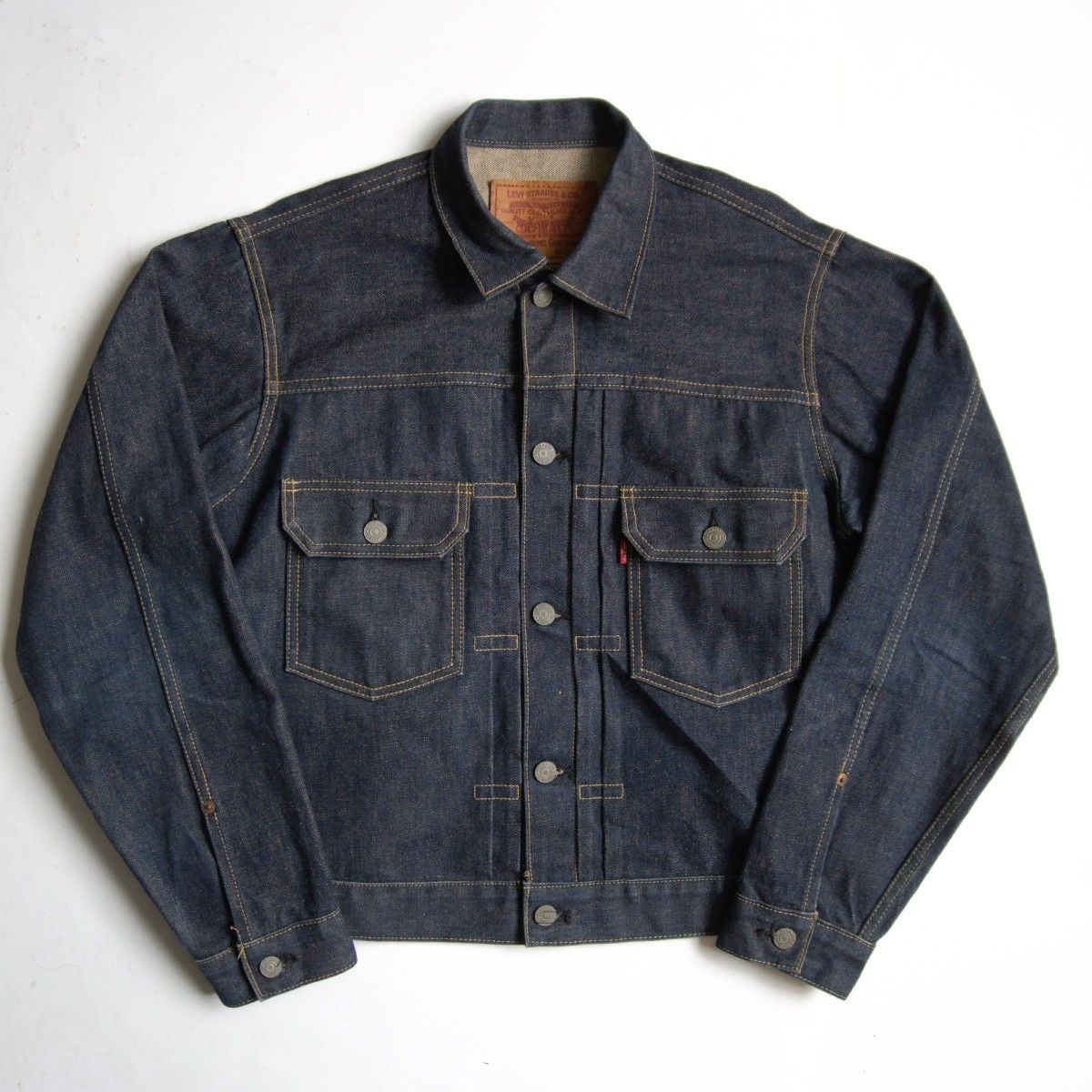 【美品/濃紺】 LEVI'S 【 507XX ビッグE デニムジャケット 】40 日本製 セカンド 2nd リーバイス 26040878