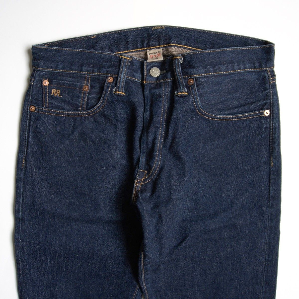 【美品】RRL【SLIM FIT JEANS】32×32 アメリカ製 スリムフィットジーンズ デニムパンツ 26050020 【美品】RRL【SLIM FIT JEANS】32×32 アメリカ製 スリムフィットジーンズ デニムパンツ 26050020