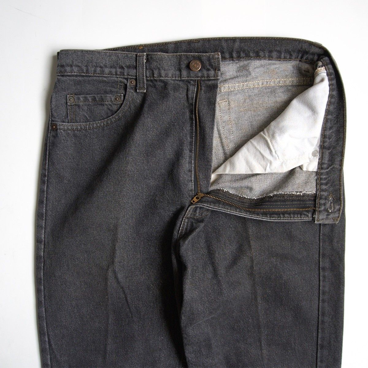 【先染め/状態良好】 LEVI'S 【80s/505 ブラックデニム デニムパンツ】36×34 リーバイス アメリカ製 80年代 wl 26050041 【先染め/状態良好】 LEVI'S 【80s/505 ブラックデニム デニムパンツ】36×34 リーバイス アメリカ製 80年代 wl 26050041